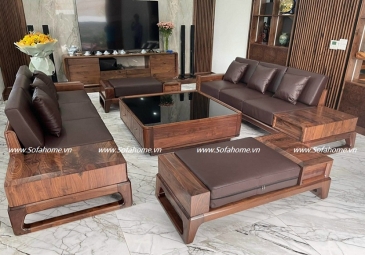 Sofa gỗ M 12